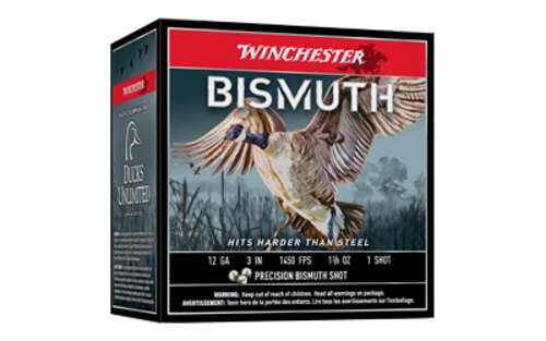 Ammunition Winchester Ammunition Bismuth 12Gauge3" WIN BISMUTH 12GA 3" #1 25/250